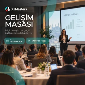 BizMasters Gelişim Masası fiziksel buluşma bileti görseli