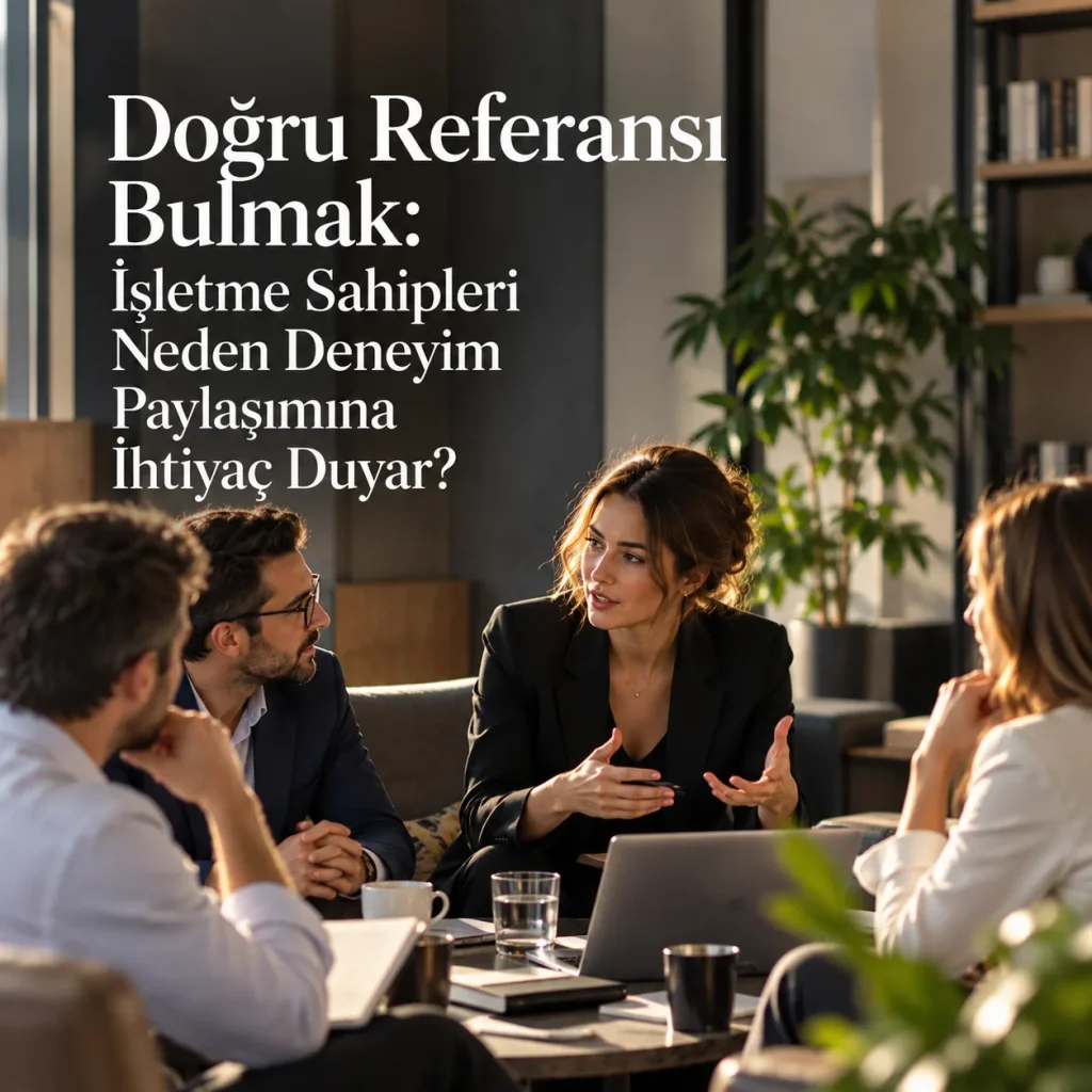 Doğru Referansı Bulmak: İşletme Sahipleri Neden Deneyim Paylaşımına İhtiyaç Duyar? — BizMasters blog kapağı